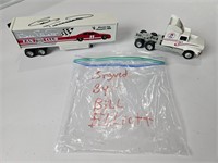 Toy Truck signed by Bill Elliot