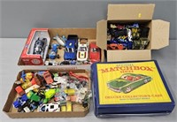 Toy Lot incl Matchbox Case & Cars