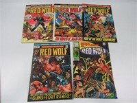 Marvel Spotlight #1 +Red Wolf #1/3-5