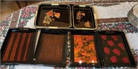 Q - LOT OF 7 SERVING TRAYS (M32)