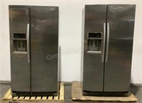 (2) KitchenAid KSRJ25FXMS03 NON-Working Refrigerat