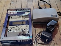 VTG Polaroid 420, & Desk Calculator