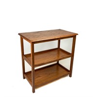 COUNTRY OAK THREE TIER STAND