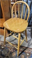 Childs spindle back stool