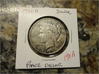 1926 D Silver Peace Dollar