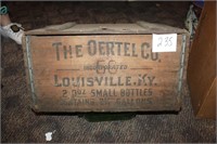 VERY OERTEL CO BEER CRATE, 13X21X11