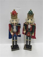 2 Nut Crackers, 22" Tall