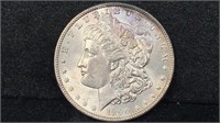 1890 Morgan Silver Dollar "Toned"