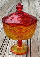 Amber Federal Leaded Eagle Compote