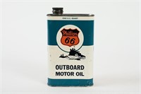 PHILLIPS 66 OUTBOARD MOTOR OIL U.S. QT CAN