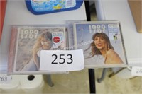 2- taylor swift 1989 CD’s