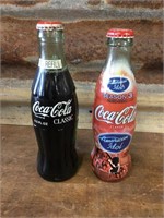 2 x Commorative Coca Cola Bottles - Atlanta 1996