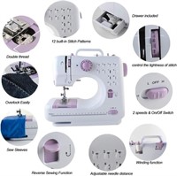 Mini Sewing Machine for Beginner, Portable Sewing
