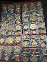 Five 1970s mint sets