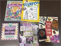 Rubber Stamping Book Lot