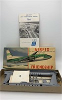 Airfix Fokker F27 Friendship airplane model