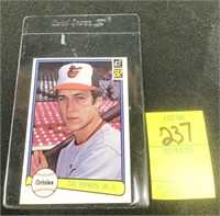 1982 Donruss Cal Ripken Jr. Baltimore Orioles