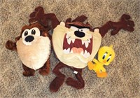 TAZ & TWEETY BIRD PLUSHES