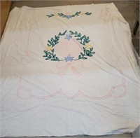Full size Chenille Bedspread