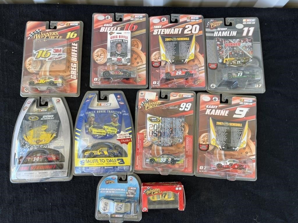 Matchbox Size NASCAR Stock Cars in Packages