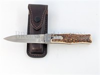 MIKOV SPEAR POINT SWITCHBLADE W/CASE