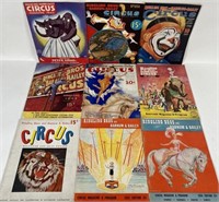 RINGLING BROS. BARNUM & BAILEY CIRCUS PROGRAMS