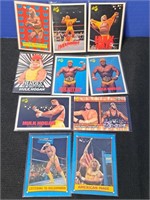(10) Assorted Hulk Hogan Wrestling Cards
