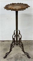 Iron and Brass Leg Victorian Plant Stand