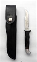 BUCK 102 STRAIGHT KNIFE w/SHEATH