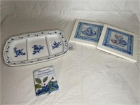 Misc Blue/white home accents