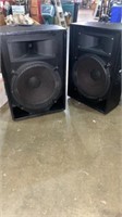 (2) T&J SOUND 15-in stage monitors, WORKING