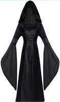 (Size: 2XL - black) Women's Halloween Medieval