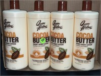 LOT OF 4 COCOA BUTTER LOTION