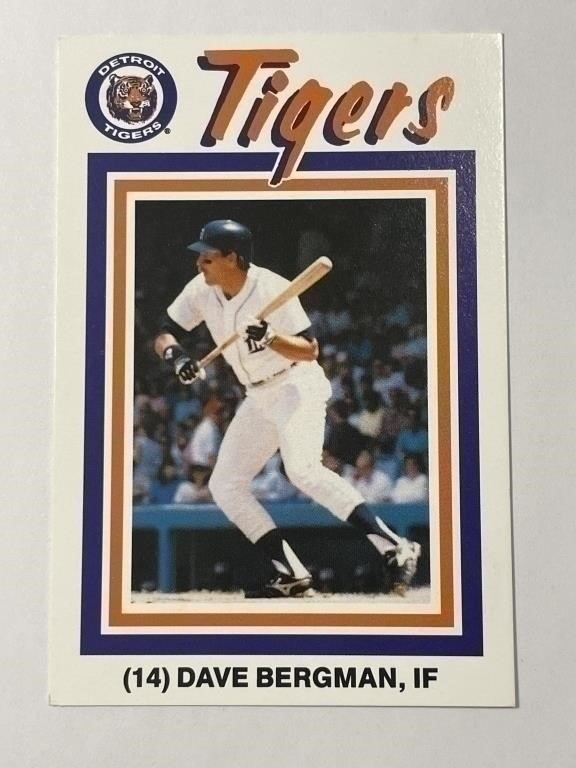 1988 Topps Kroger Pepsi #14 Dave Bergman