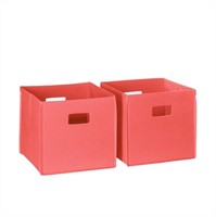 RiverRidge Home 02-181 Folding Storage Bins,...