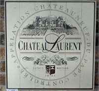 CHATEAU LAURENT 20X20 WALL DÉCOR