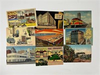 Vintage postcards Hotels and such