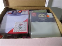 BANKERS BOX OF CRAFT SUPPLY,STATIONARY,OTHER ITEMS