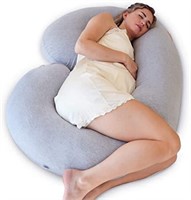 PharMeDoc Pregnancy Pillow, C-Shape Full Body