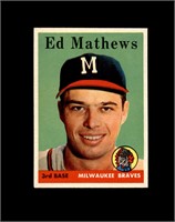 1958 Topps #440 Ed Mathews NM-MT to MINT