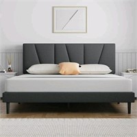 Open Box S Secretland, Bed Frame Upholstered Platf