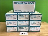 Disposable Vinyl Gloves lot of 10