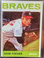 1964 Topps Hank Fischer #218 Milwaukee Braves