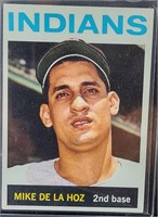 1964 Topps Mike De La Hoz #216 Cleveland Indians
