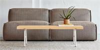 $3100 GUS Nexus 2 Piece Modular Sofa