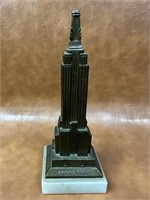 Empire State Building Brass Model on