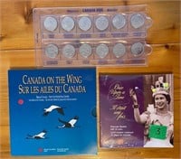 Millennium, Queen Coins & Birds Lot