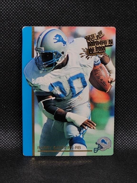 1992 Hi-Pro #30 Barry Sanders Football Card