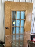 Wooden door
83” tall 42” wide