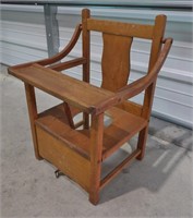 Small Wood Potty Chair